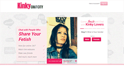 Desktop Screenshot of kinkychatcity.com